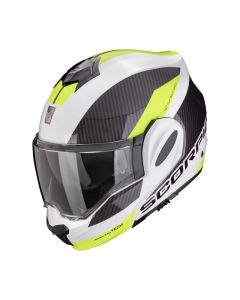 Scorpion Helmet EXO-TECH Evo Team white/yellow
