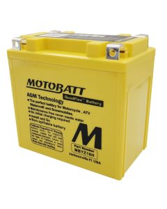 Motobatt battery, MBYZ16H HeavyDuty