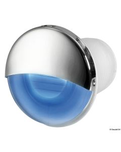 Recess fit LED courtesy light round blue Marine - M13-188-12