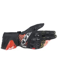 Alpinestars Gloves GP-Tech v2 Black/White/Red fluo