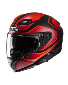 HJC Helmet F71 Idle MC1SF Red/Black