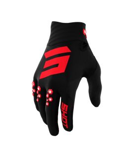 Shot Gloves Contact Red
