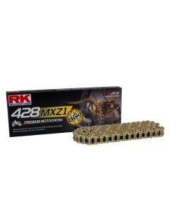 RK GB428MXZ1 Offroad/Street chain Gold +CL (Connect.link)