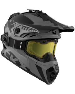 CKX Helmet + Goggles TITAN Airflow Extra Grey
