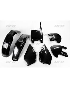 UFO Plastic kit 5-parts Black RM125/250 99-00