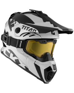 CKX Helmet + Goggles TITAN Airflow Extra Ivory