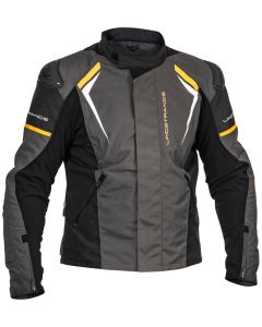 Lindstrands Textile jacket Sandvik Black/orange