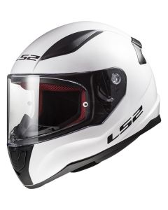 LS2 Helmet FF353 Rapid II Solid White-06