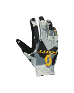 SCOTT MX Glove 350 Fury Evo Junior camo grey/yellow