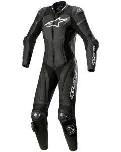 Alpinestars Leather suit Woman 1-pc Tech Air GP Plus Black/White/Grey
