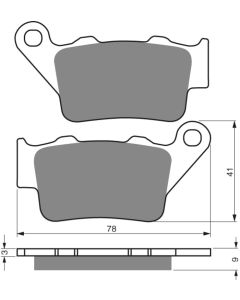 GOLDFREN Brake Pads 023 Ceramic Carbon S3 - 023 S3