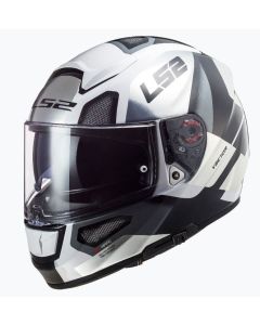 LS2 Helmet FF397 Vector Evo Automat White/Titanium