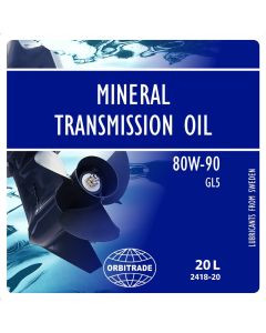 Orbitrade, Gear oil mineral 80W-90 20L Bag in box Marine - 117-6-2418-20