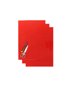 Blackbird Coloured sheet red 47x33cm (3pcs)