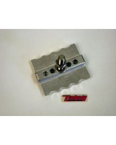 TALON CNC Rim lock WM4 #2.50 polished aluminium - SB250 - WM4 RIM LOCKS/SECURITY BOLTS