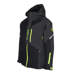 Sweep Recon snowmobile jacket, black/grey/yellow