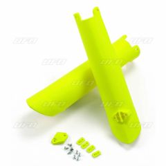 UFO Fork slider protectors HVA TC/FC 125-450 15-, TE/FE 125-501 16- Fluo Yellow