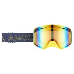 AMOQ Vision Vent+ Magnetic Goggles Racing Yellow - Red Mirror