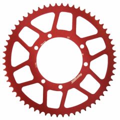 Supersprox Rear Sprocket, Red, 60 hammasta (420), Ø100mm, Fantic 50cc (27-1097-60-2)
