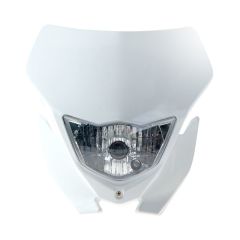 Forte Headlight-Frontmask, Universal, White, Halogen