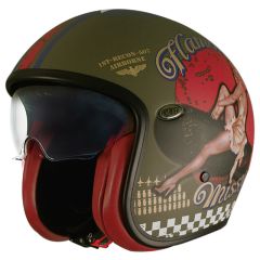Premier Helmet Vintage Evo Pin Up Military BM