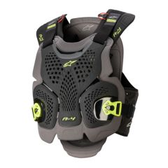 Alpinestars Protection Vest A-4 Max Black/Yellow Fluo