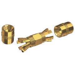 Centerpin solderless PL258 splice connector for RG8X or RG58/AU cable (115-503-016)