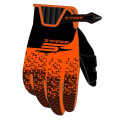 Sweep NXT neoprene glove, black/orange