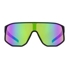 Spect Red Bull Dash Sunglasses Matt Black w Blue-Green Mirror