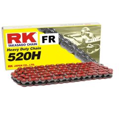 RK 520H Chain Red +CL (Connect.link) (MAL-FR-520H-120+CL)