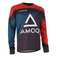 AMOQ Snowcross Racing Jersey Black/Red