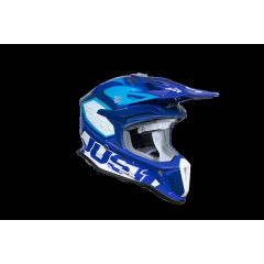 Just1 Helmet J-18 F Hexa White/Blue