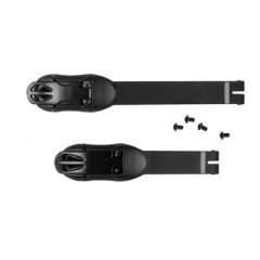 Gianni Falco Alu-plastic buckle straps kit (412), black