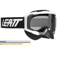 Leatt Goggle Velocity 4.5 SNX White Clear 83%