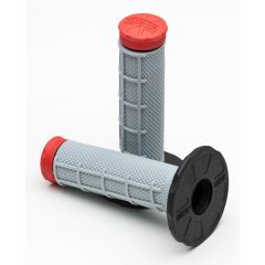 Protaper Grips Tri-Density ½ Waffle Red/Grey