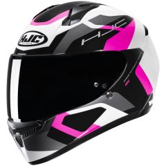 HJC Helmet C10 Tins Black/Pink MC8