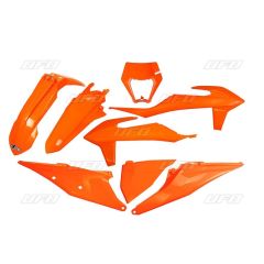 UFO Plastic kit 6-parts Orange 127 KTM EXC/EXC-F 125-500 20-