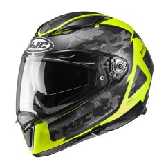 HJC Helmet F70 Katra Camo/Yellow MC3HSF