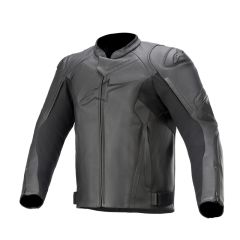 Alpinestars Leather jacket Faster v2 Black