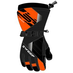 Sweep Outpost Snowmobile gloves, black/orange