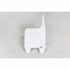 UFO Front number plate CR125-500 90-94 White 041