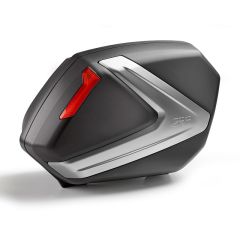 Givi V37 pair of blacksidecases with red reflectors (V37N)
