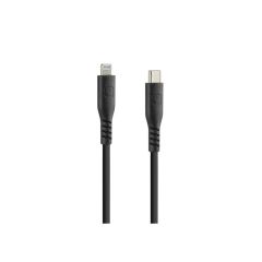 Optiline Silicon cable Usb A > Usb Type C - 20 cm