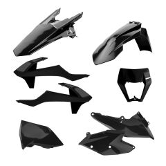 Polisport kit enduro w/mask KTM EXC/EXC-F(17-19) black