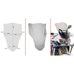 Givi Specific screen, smoked 47,5 x 35 cm (H x W) CRF1000L Africa Twin (16) - D1144S