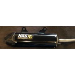 HGS Silencer Black with carbon end cap 2T Racing KTM250/TC250 19- - XT-219-SCZ