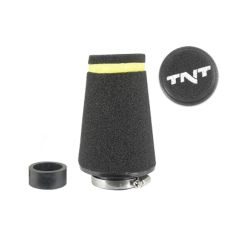 TNT Air filter, Speed, Black, Connection Ø 28/35mm, (Ø 70 - 48mm x l. 100mm) (302-0834-0)