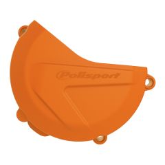 Polisport clutch cover prot. SX 125/200 16-17, EXC 125/200 17 orange