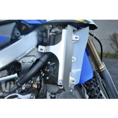 AXP Radiator Braces Blue Spacers Yamaha WR250F 15-19, WR450F 16-18 (AX1345)