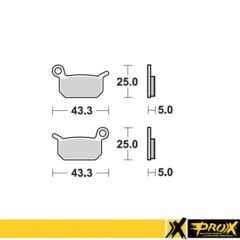 ProX Front Brake Pad KTM50SX Pro Senior '02-21 (400-37-106302)